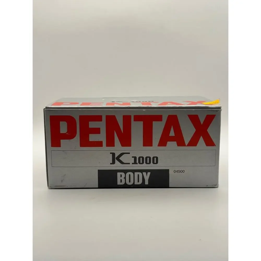 Asahi Pentax K1000 35mm SLR Film Camera Body Meter Shutter Speeds Tested Vintage